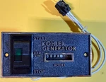 Kohler Generator Rv Hour Meter Start Stop Toggle Switch Panel Genuine Oem No Box. Fixed Price $29.99.
