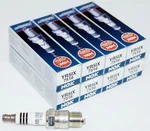 Set Of 8 Genuine Ngk 7516 YR5IX Iridium Spark Plugs. Fixed Price $65.10.