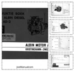 Albin AD-2 Marine Engine Operators Manual Pdf. Fixed Price $35.25.