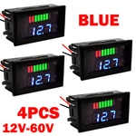 4PCS Blue 12V-60V Car Marine Led Digital Voltmeter Voltage Battery Gauge. Fixed Price $12.55.