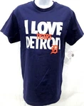 Detroit Tigers Mlb Love Detriot Ladies Navy Short Sleeve T-shirt *imperfect. Fixed Price $6.99.