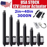 Dc 12V Electric Linear Actuator Cylinder Lift 3000N 675LBS Stroke 2" 40" Fast. Fixed Price $55.09.
