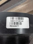 John Deere Crankshaft Pulley Damper Part # RE508577 Fits 4045 & 6068. Fixed Price $230.00.