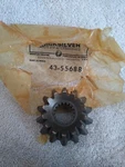Genuine Mercury Quicksilver 43-55688 Pinion Gear. Fixed Price $20.00.