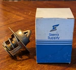 New Sierra Thermostat 18-3552, Replaces Mercruiser 76270, 96358. Fixed Price $10.75.