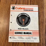 1991 Omc Cobra Stern Drives Rgd Models Service Manual P/n 507953. Fixed Price $24.99.