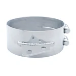 United Pacific 10285 Exhaust Clamp, 8", Stainless, Butt Joint, Angled Bracket. Fixed Price $97.98.