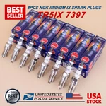 8PCS Iridium Ngk Spark Plugs TR5IX 7397 Ford Gm Cadillac Chevrolet New. Fixed Price $29.45.
