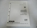 PM211 Kohler Service 40COZ/33CFOZ Marine Generator Sets Manual #TP-5737. Fixed Price $19.14.
