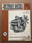 Vintage Detroit Deisel Fan To Flywheel Engines Pamphlet Model 7123-7000 12V-71N. Fixed Price $19.99.