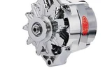 Powermasters 37127 Alternator 10SI 100 Amp With V-belt Pulley Chrome. Fixed Price $189.76.