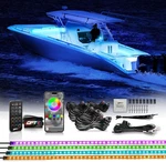 OPT7 Aura Pro Bluetooth 4PC Led Lighting Kit For Boat 48" Multi-color Strips. Fixed Price $74.99.