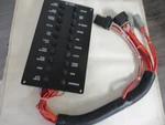 Mastercraft Breaker Switch Panel Black 24205262P Marine Boat. Fixed Price $124.95.