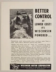 1950 Print Ad Wisconsin Marine Air Cooled Inboard Boat Motors Milwaukee,wi. Fixed Price $9.88.