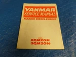 Yanmar 2QM20-H 3QM30-H Marine Diesel Service Manual. Fixed Price $40.00.