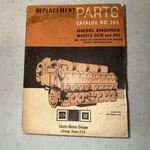 1978 Emd Gm Locomotive 567D & 645 Diesel Engines Replacement Parts Catalog # 300. Fixed Price $99.99.