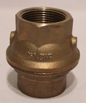 Nibco T480Y-LF-1-1/4 1-1/4" Fnpt In-line Vertical Spring Lead-free Check Valve. Fixed Price $97.49.