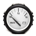Faria Boat Voltmeter Gauge 0764074 Black White 2 Inch. Fixed Price $65.59.