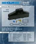 Volvo Penta 4.3 Aq 175 205 430 Omc Exhaust Manifold V6 856894, 856137, 841676. Fixed Price $269.00.