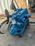 Perkins 4.107 Marine Diesel Engine With Transmission. Fixed Price $4500.00.