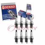 8 Pc Denso Platinum Long Life Spark Plugs For 2004-2007 Jaguar Vanden Plas Sm. Fixed Price $70.25.