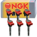 Pc Ngk Ignition Coils For 2012-2018 Audi A7 Quattro 3.0L V6 Spark Plug Ae. Fixed Price $186.14.