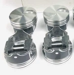 Pistons Flat Top SET/4 Mercruiser Marine 470/470R/488R Ford 3.7L 224CI Std. Fixed Price $161.68.