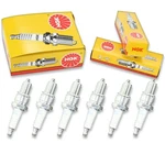 Pcs Ngk Standard Spark Plugs For 1961-1971 Jaguar Xke 4.2L 3.8L L6. Fixed Price $24.62.