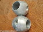 Zinc Shaft Barrel Collar Martyr 194-CMX08 1-3/4" 2 Pack Saltwater Anodes. Fixed Price $59.95.