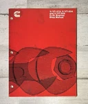Cummins V-378 VT-378 V-504 VT-504 V-555 VT-555 Engine Service Shop Repair Manual. Fixed Price $59.99.