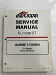 Mercury Mercruiser D7.3L D-tronic V8 Diesel Marine Engine Service Manual #27. Fixed Price $24.95.