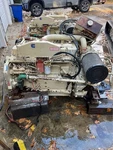 Cummins 6BTA 5.9-M 250 Hp Marine Diesel Engine With Twin Disc 502 2-1 Ratio. Fixed Price $16950.00.