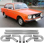 8PCS 2.5" Straight Bend Diy Custom Mandrel Exhaust Pipe For Volvo 142 144 145. Fixed Price $129.11.