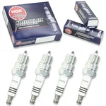4PCS Omc 14MM Hds Taper Seat Ngk Iridium Ix Spark Plugs Inboard Kit Set Bt. Fixed Price $53.38.