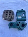 Volvo Penta D6 370D Marine Oil Cooler Housing Assy W/ Used Nice. Fixed Price $650.00.