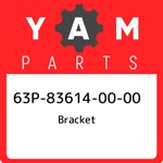 63P-83614-00-00 Yamaha Bracket 63P836140000, New Genuine Oem Part. Fixed Price $26.39.