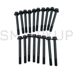 18PCS/NEW Box Yanmar 129900-01200 Cylinder Head Bolt Set. Fixed Price $135.00.