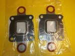2 Exhaust Manifold Elbow Riser Gasket Dry Joint Mercruiser 4.3 5.0 5.7 V6 V8. Fixed Price $78.00.