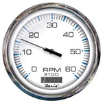 Faria 5" Tachometer With Digital Hourmeter 6000 Rpm #33863. Fixed Price $300.70.