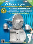 Martyr Mercruiser 1983-1990 Mr Anode Aluminum CMALPHAGEN1KITA. Fixed Price $44.55.