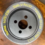 Yanmar 6LY3-ETP Dual V Pulley ENG#60539 #119578-42320. Fixed Price $84.95.