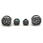 Faria Boat Gauge Set Euro Stainless Series Black Domed (4 Pc). Fixed Price $226.27.