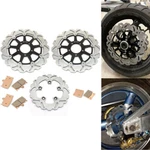 Front Rear Brake Rotors Pads For Suzuki Gsxr 600 1997-2003 750 2000-2003. Fixed Price $170.99.