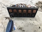 79 Rinker Boat Dash Ignition Switches Panel Board. Fixed Price $94.05.