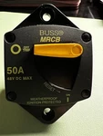 Buss Mrcb Amp Marine Panel Circuit Bkr 187050P-03-1. Fixed Price $40.00.