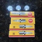 Set Of 4 Genuine Ngk 6689 CR5EH-9 Nickel Spark Plugs. Fixed Price $31.99.