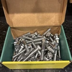 Pack Of 50 - 1/2 3" The S30400 Stainless Steel Hex Bolts Dottie MBS123. Fixed Price $49.99.