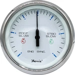 Faria 4" Chesapeake Ss White Engine Synchronizer - Dual Gas & Var Ratio A.... Fixed Price $250.70.