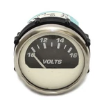 Faria Boat Volt Gauge White / Graphite VP4043A. Fixed Price $27.67.