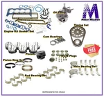 Mercruiser Chevy Gm 350 5.7 Vortec Marine Engine Rebuild Kit W/pistons - Std Rot. Fixed Price $861.03.